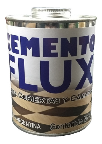 Cemento Flux Para Vulcanizar Cubiertas Y Camara Lata 1 Litro