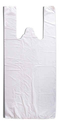 Bolsa Camiseta Blanca Reforzada 60x80 X100 Unidades