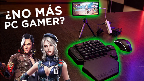 Kit Convertidor Control Teclado Y Mouse Para Juegos Android