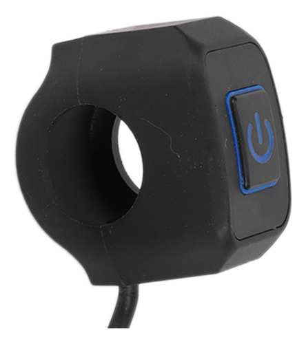 Botón De Bocina De Motocicleta Azul Número 12, Control De Ma