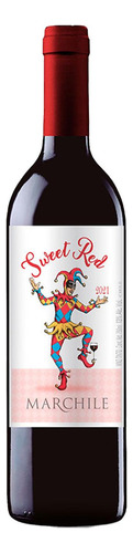 Pack De 6 Vino Tinto Marchile Sweet Red 750 Ml