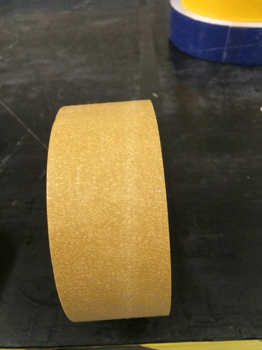 5 Rolos Fita Adesiva Kraft Papel Crepado 45 Mmx50 Mts Alpack