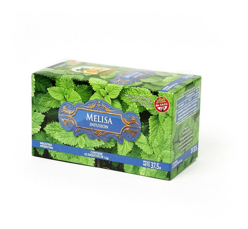 Té De Melisa Hierbas Del Oasis Pack X 3 Cajas