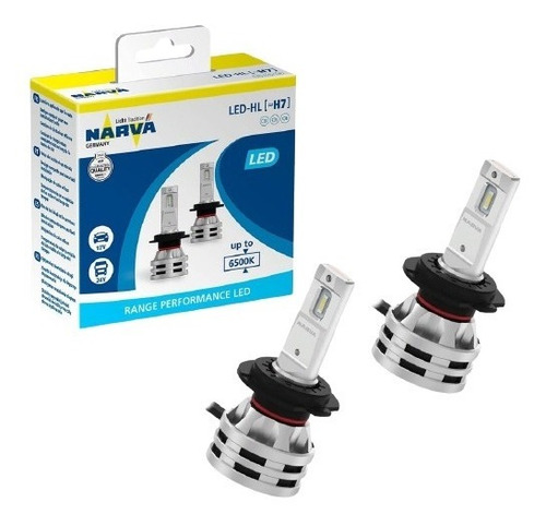 Kit Lamparas Led H7 Narva Primera Calidad - Germany 