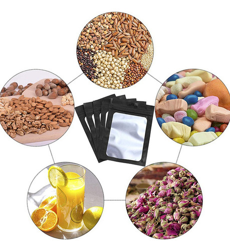 Bolsas Resellables Para Almacenar Alimentos De 600 Piezas Co