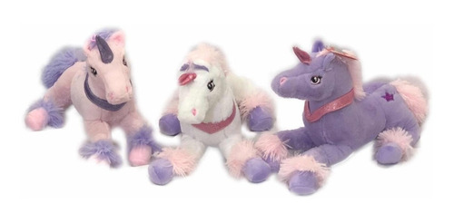 Unicornios Peluches Caballitos Cuerno Regalos Dia Del Niño