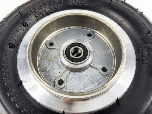 Rueda De 8 Pulgadas Con Freno De Tambor Rueda Neumática De 8