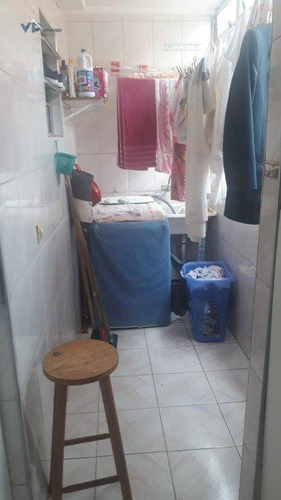Imagem 28 de 30 de Apartamento Com 2 Dormitórios À Venda, 48 M² Por R$ 190.000,00 - Parque Pinheiros - Taboão Da Serra/sp - Ap0893