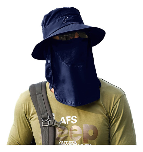 Sombrero Sol Unisex, Sombrero Tipo Cubo Con Protección Solar