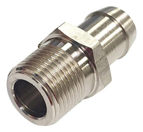 1/2 Npt A 5/8 Barb Conector Cromado Bomba De Agua Montaje