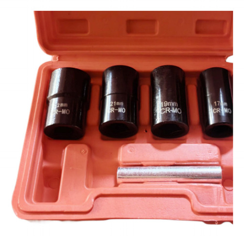 Kit De Herramientas De Enchufe Giratorio De Impacto, 5 Uds.,