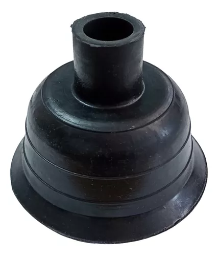 Haragan para suelos de goma 1unid - 60 cm - Negro