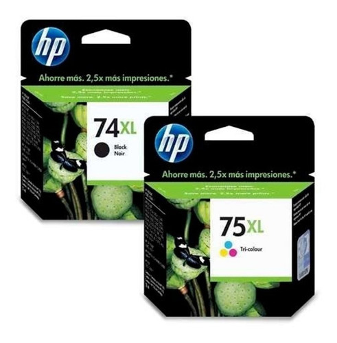 Recarga Cartucho Tinta 74 Xl 75 Xl Hp