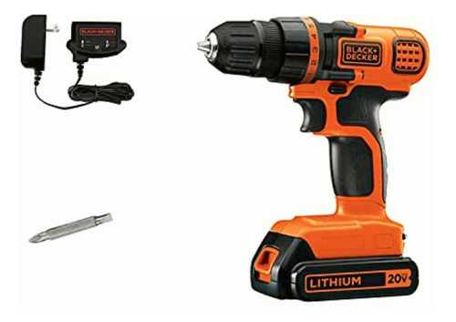 Black & Decker Ldx120 - Taladro Inalámbrico/destornillador