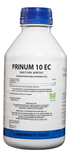 Prinum 1 Litro Insecticida Mosca Blanca Pyroproxifen