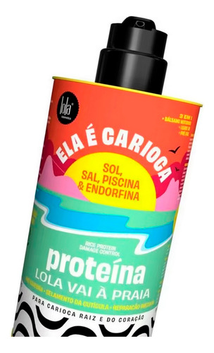 Lola Ela É Carioca Proteína Cabello Dañado Protector Térmico