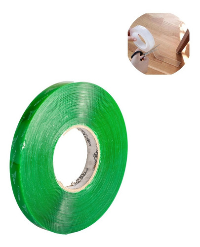 Fita Dupla Face Profissional Extra Forte - 9mm X 20m