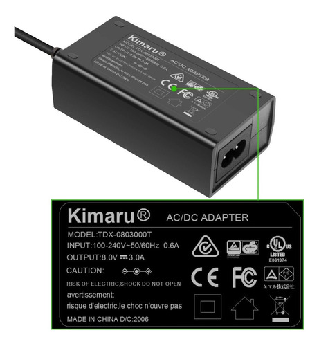 Kit Adaptador De Corriente Para Canon Eos Rebel Sl2 Sl3 T6i