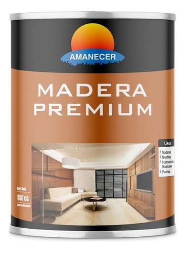 Sellador Para Maderas Premium  0,85 L  | Amanecer Color Transparente