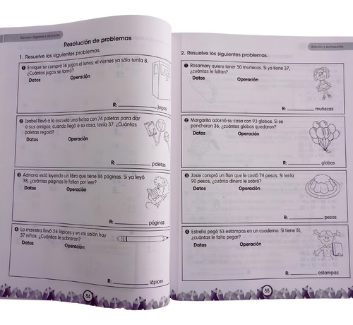Ejercicios Y Problemas Matemáticos 2 Primaria Larousse