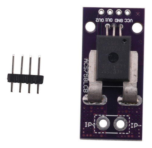 Módulo De Corriente Acs758 Acs758lcb-100b Lineal Hall Curren