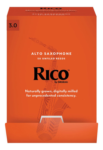 Rico By Daddario Saxophone Reeds - Cañas Para Saxofón Alto -