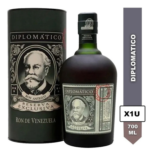 Ron Diplomático Reserva Exclusiva Con Estuche