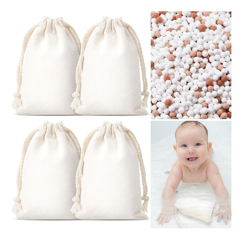 4 Bolsas De Filtro De Agua Para Bañera De 8.8 Oz, Suavizador