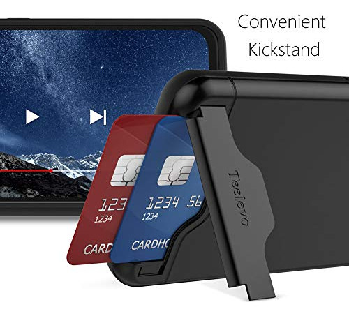 Funda Cartera Para Google Pixel 4a 5g Negro Dual Layer