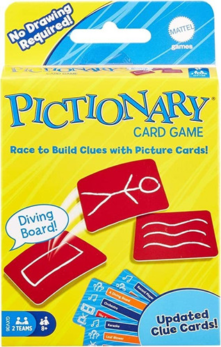 Pictionary Card Game, Es Un Gran Regalo Para Niños, Familia