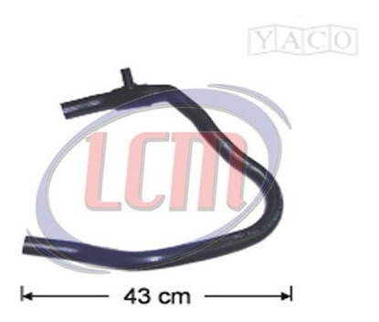 Manguera Radiador Inferior De Ford Ka Endura 1.3 Yaco