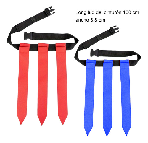 2pz Banderas Cintas Cinturon Para Tocho Flag Tochito Bandera