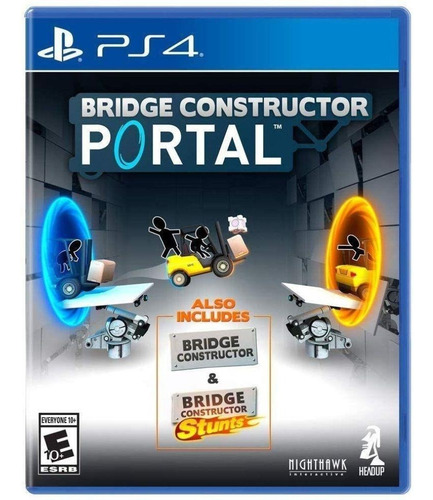 Jogo Midia Fisica Bridge Constructor Portal Para Ps4