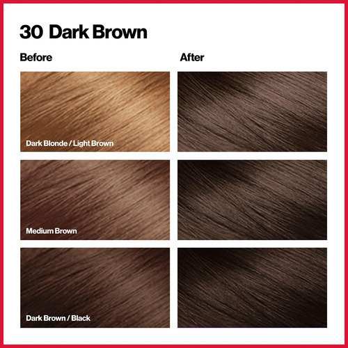 Tinte Para El Cabello Revlon Colorsilk Beautiful Color 30 Da