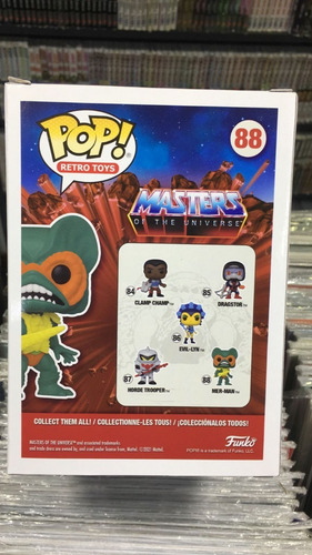 Imagen 2 de 3 de Funko Pop! Masters Of The Universe - Mer-man #88 - Original