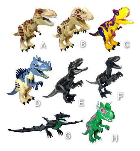Figuras De Dinosaurios Articulados Armables 27cm 