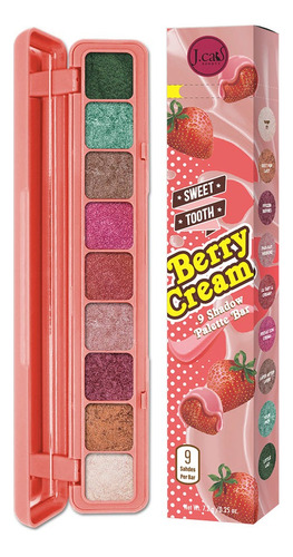 Paleta Sombras De Ojo Sweet Tooth Berry Cream