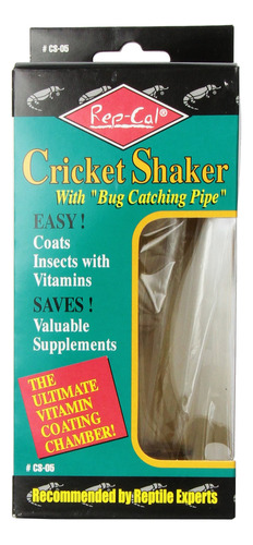 Rep-cal Srp00500 Cricket Shaker Con Insectos, Tuberia De Cap