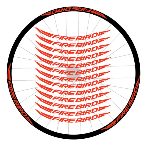 Calcos Para Llantas Bicicleta Firebird 29