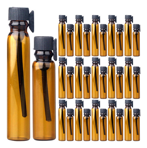 Frasco Cuentagotas De Aceite Esencial De 1 Ml Y 2 Ml, 50 Uni