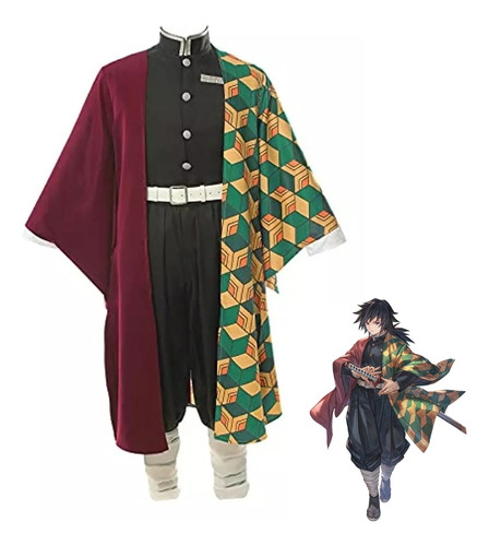 Traje De Cosplay Para Tomioka Giyuu Disfraz Para Demonslayer