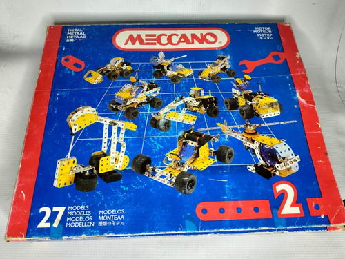 Juego Construcción Meccano 80s