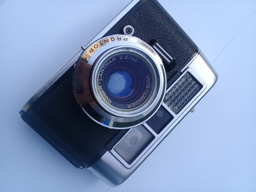 Camara De Fotos Antigua Alemana Voigtlander ! 35mm Gris (Usado)
