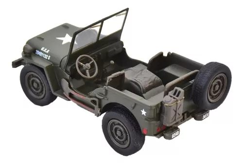 Jeep Willys U.s.a. Army Green 1/32 Diecast Model Car By New Ray : Target