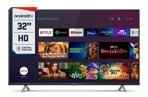 Imagen 1 de 5 de Smart Tv 32 Hitachi Le32smart21 Hd Android