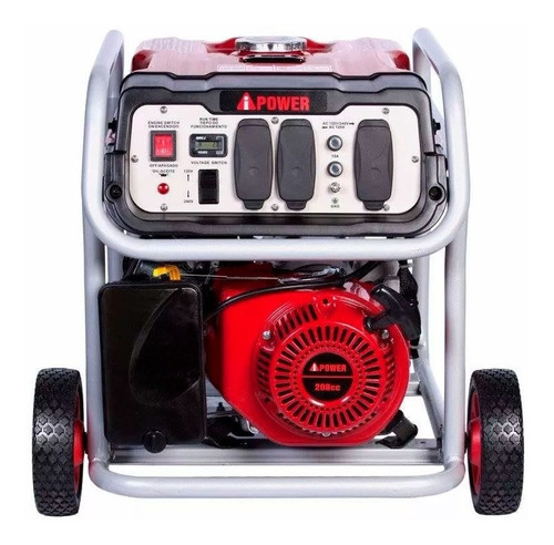 Planta Electrica Generador 4500 Watts Gasolina Ipower 7 Hp