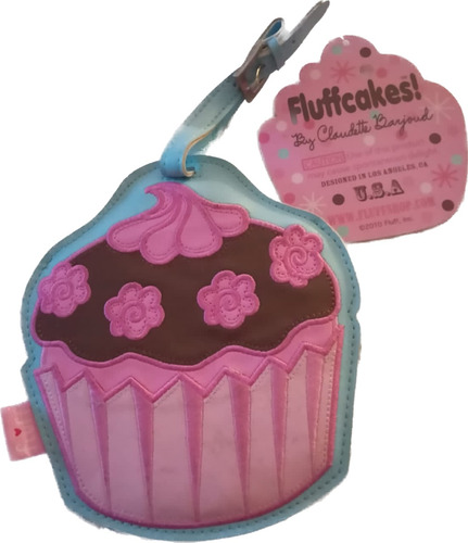 Marca Maletas Diseño Cupcake Con Flores  Marca Fluff