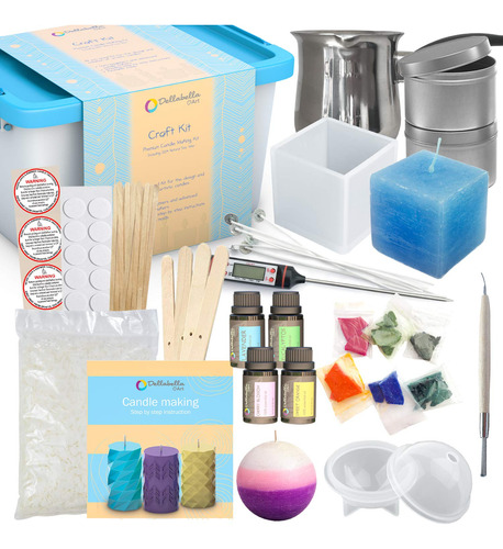 Kit Hacer Velas ?? Juego De Cera Y Accesorios Hacer V...