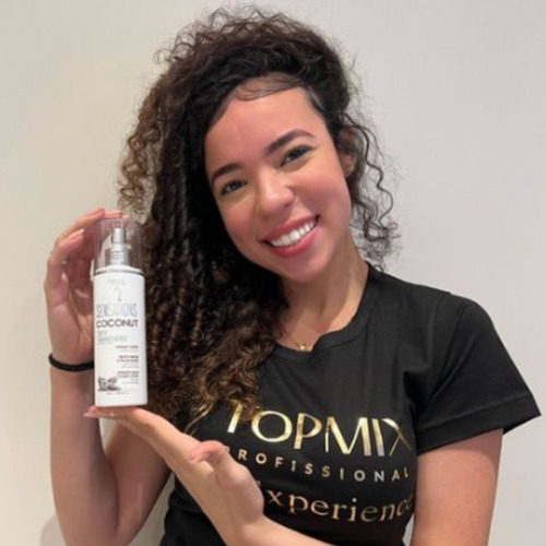 Shampoo Reconstrutor Coco Sensations Coconut Topmix