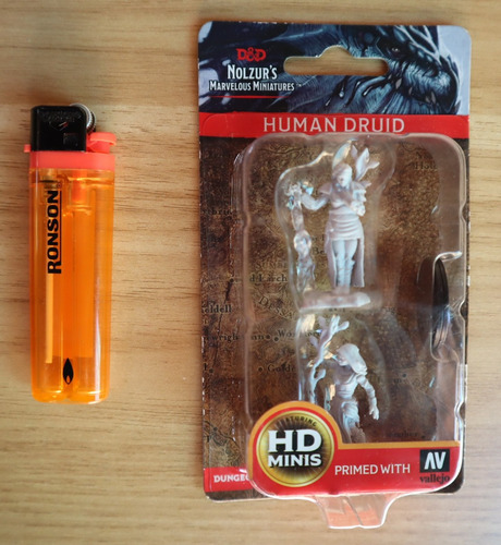 Human Druid 2017 Nolzur Miniatura Dungeons & Dragons
